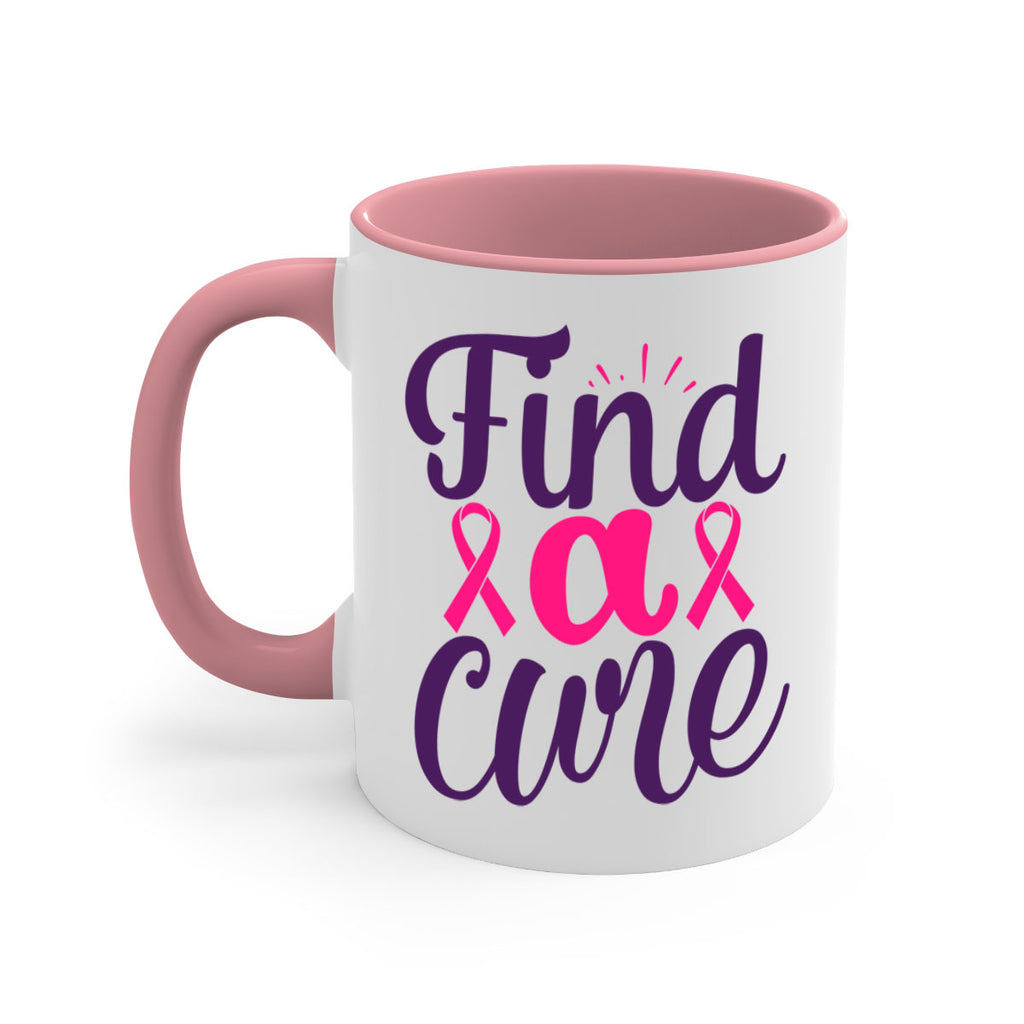 find a cure Style 12#- breast cancer-Mug / Coffee Cup