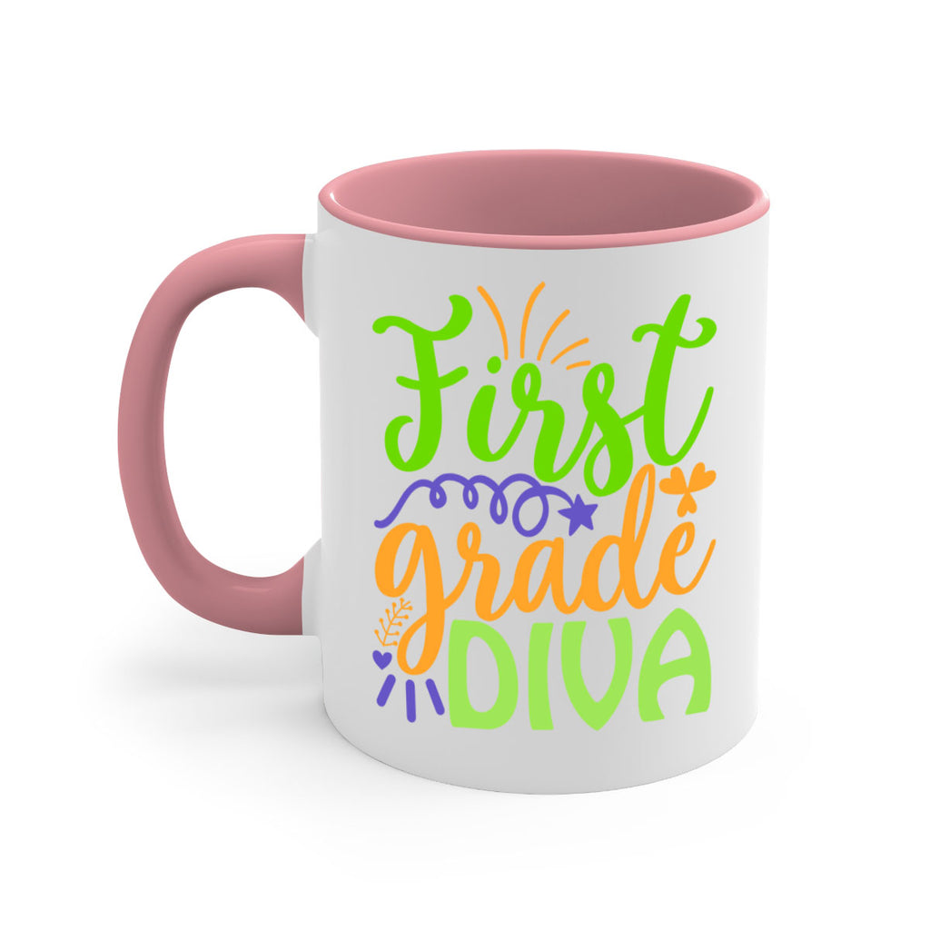first grade diva 21#- mardi gras-Mug / Coffee Cup