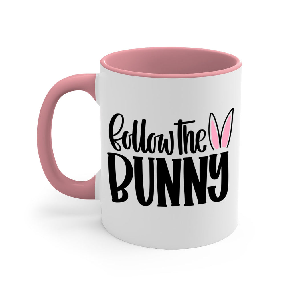 follow the bunny 44#- easter-Mug / Coffee Cup