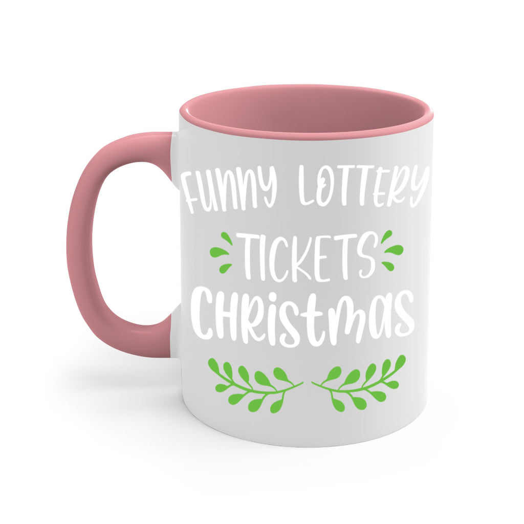 funny lottery tickets christmas style 229#- christmas-Mug / Coffee Cup