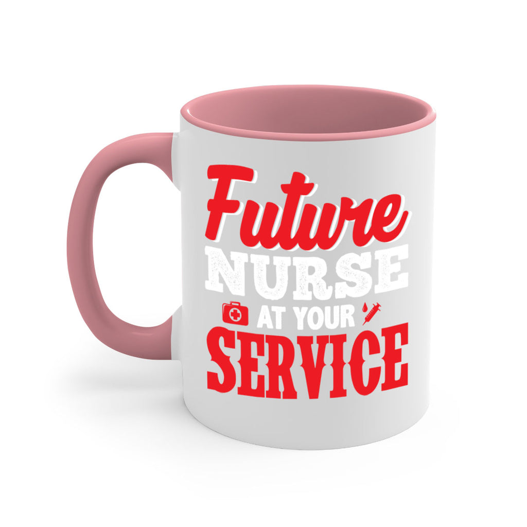 future nurse at your servicepng Style 241#- nurse-Mug / Coffee Cup