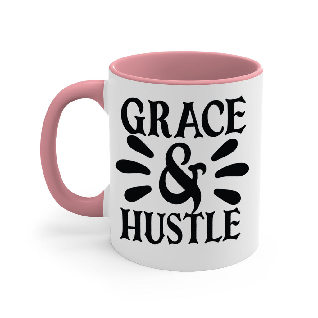 grace hustle Style 111#- motivation-Mug / Coffee Cup