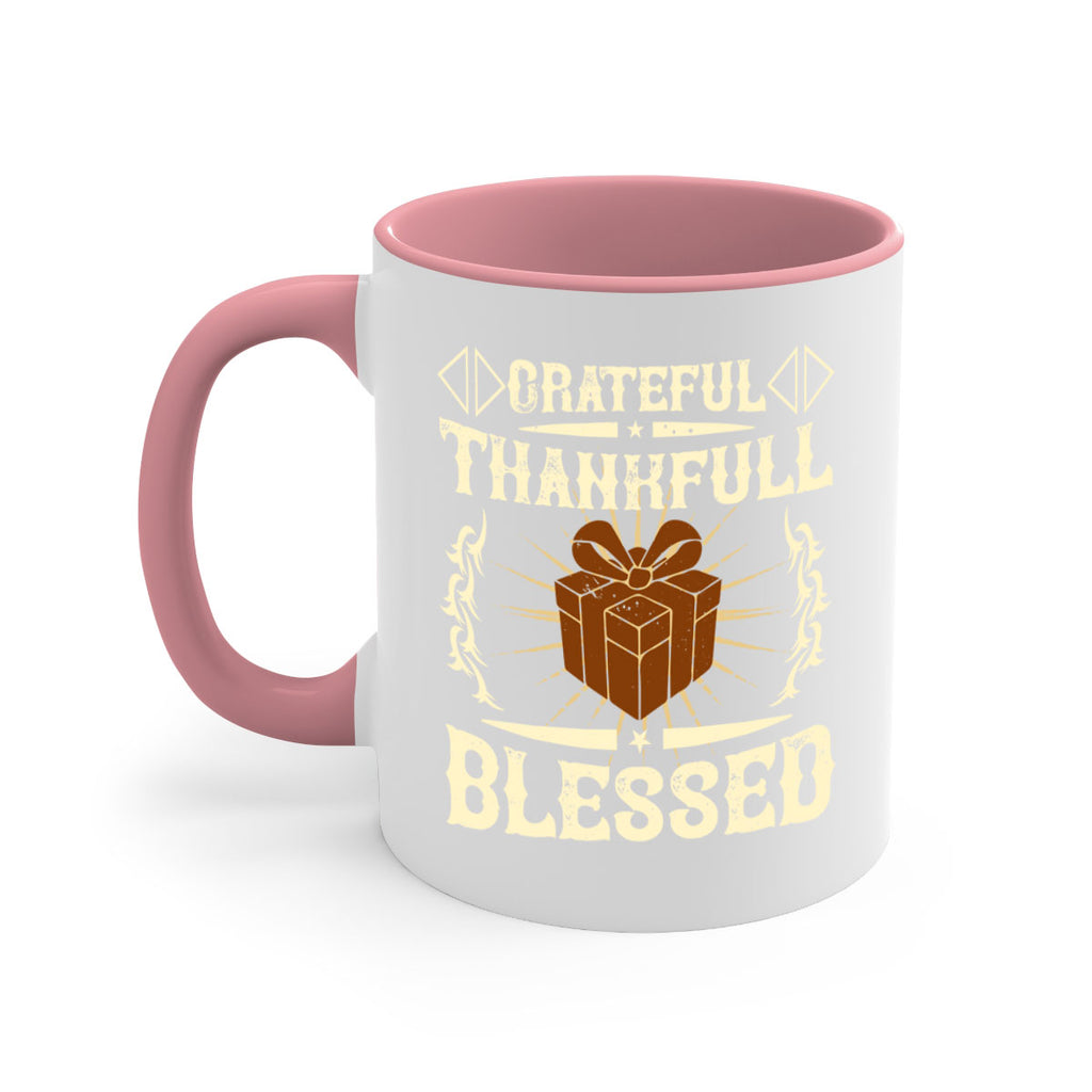 grateful thankfull blessed 40#- thanksgiving-Mug / Coffee Cup