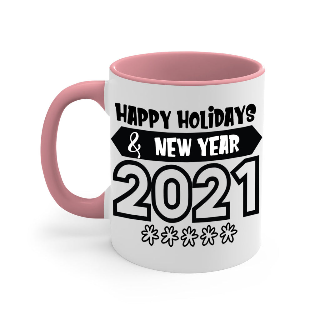 happy holidays new year style 257#- christmas-Mug / Coffee Cup