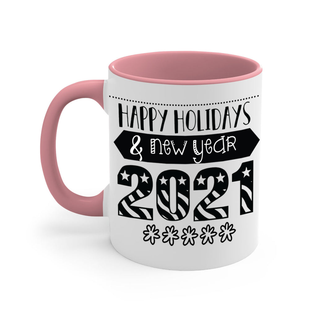 happy holidays new year style 259#- christmas-Mug / Coffee Cup