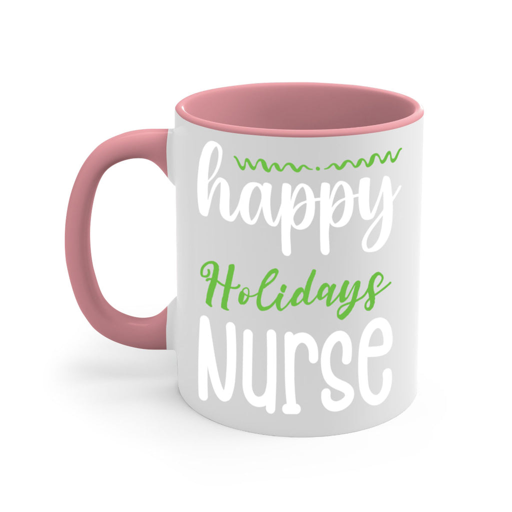 happy holidays nurse style 261#- christmas-Mug / Coffee Cup