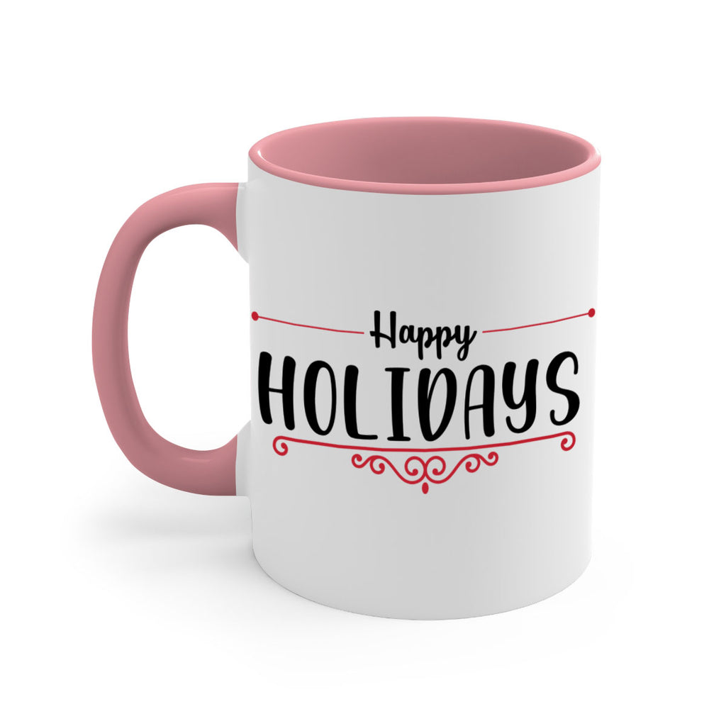 happy holidays style 262#- christmas-Mug / Coffee Cup