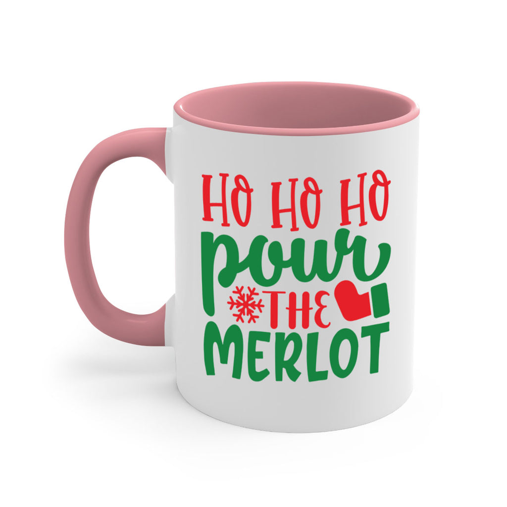 ho ho ho pour the merlot style 290#- christmas-Mug / Coffee Cup