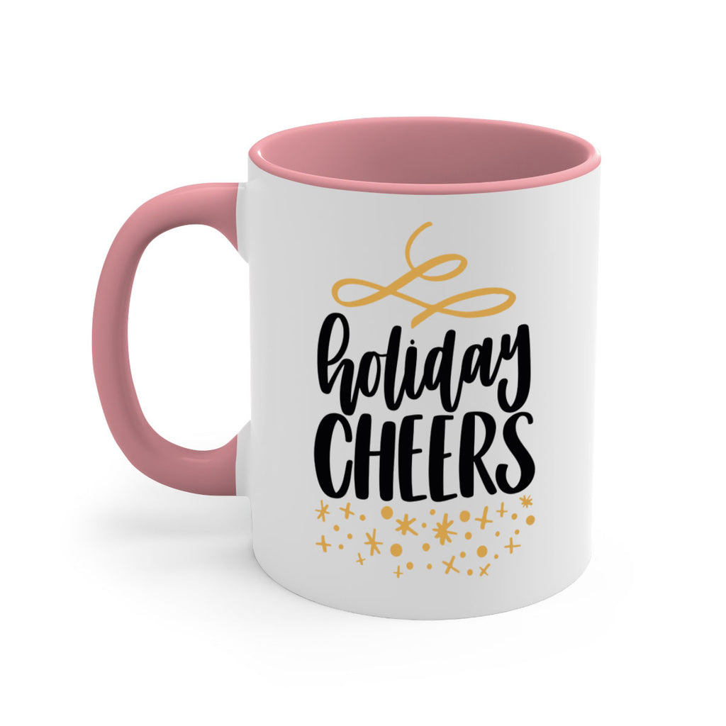 holiday cheers gold 140#- christmas-Mug / Coffee Cup