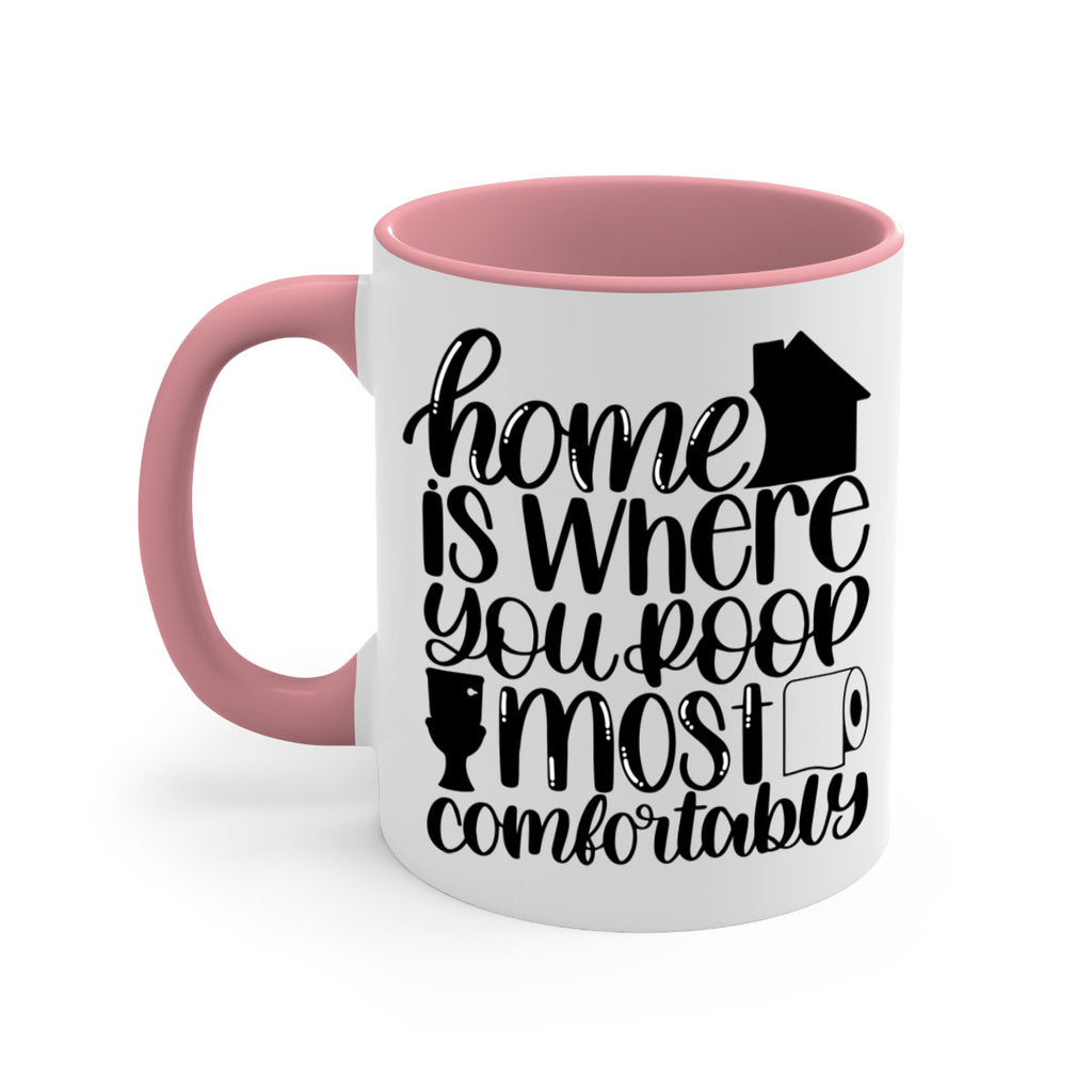 home is where you poop 32#- bathroom-Mug / Coffee Cup