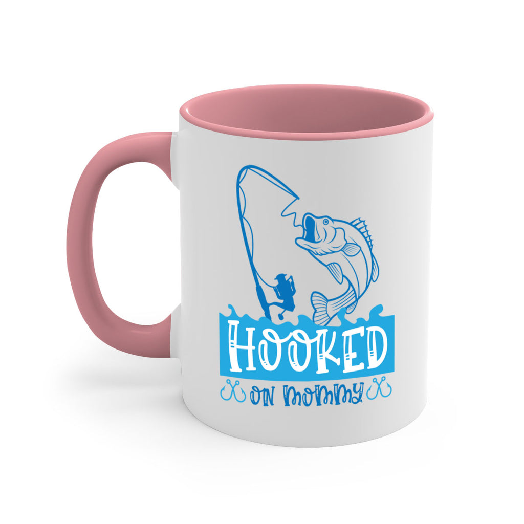 hooked on mommy 216#- fishing-Mug / Coffee Cup