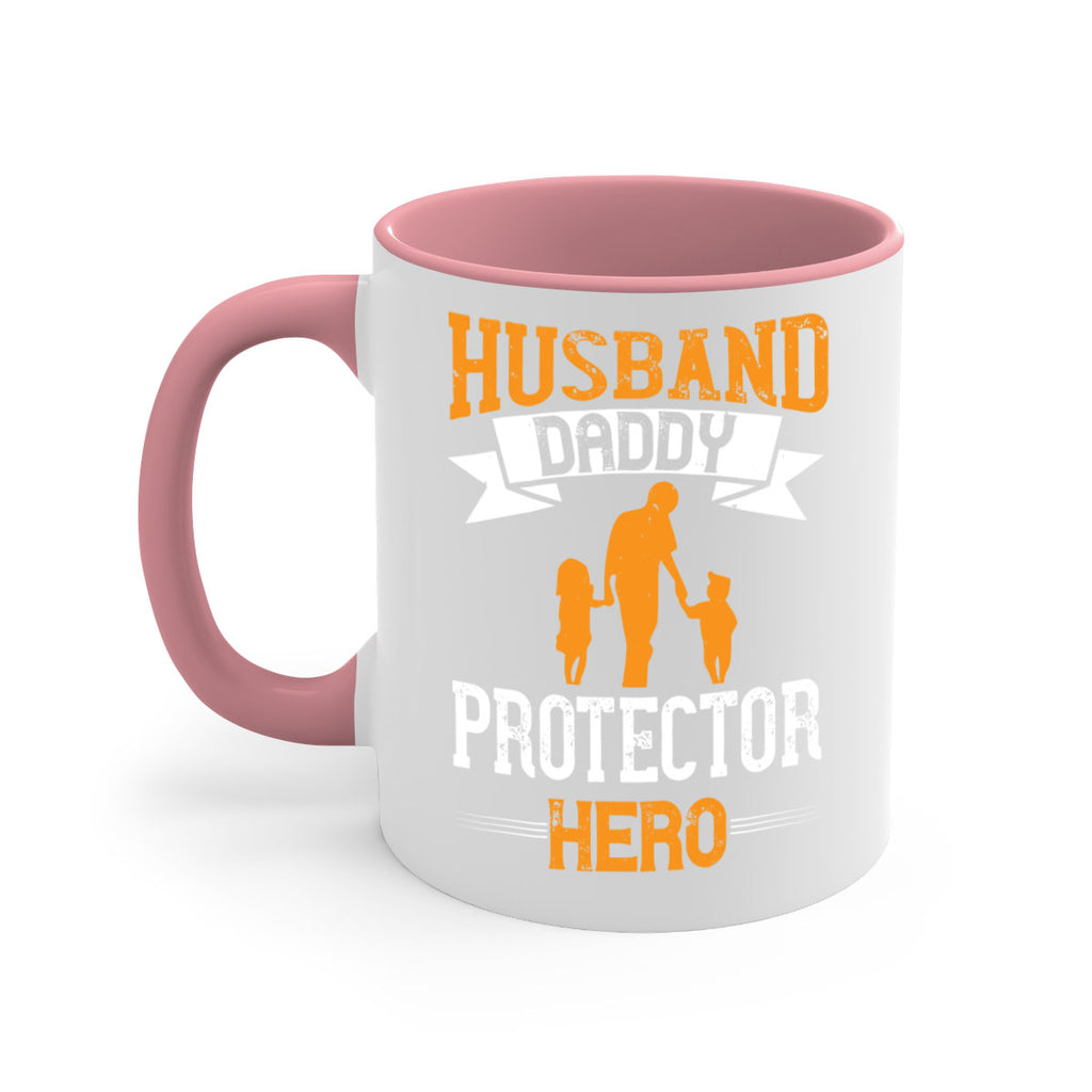 husband daddy protector hero 252#- fathers day-Mug / Coffee Cup