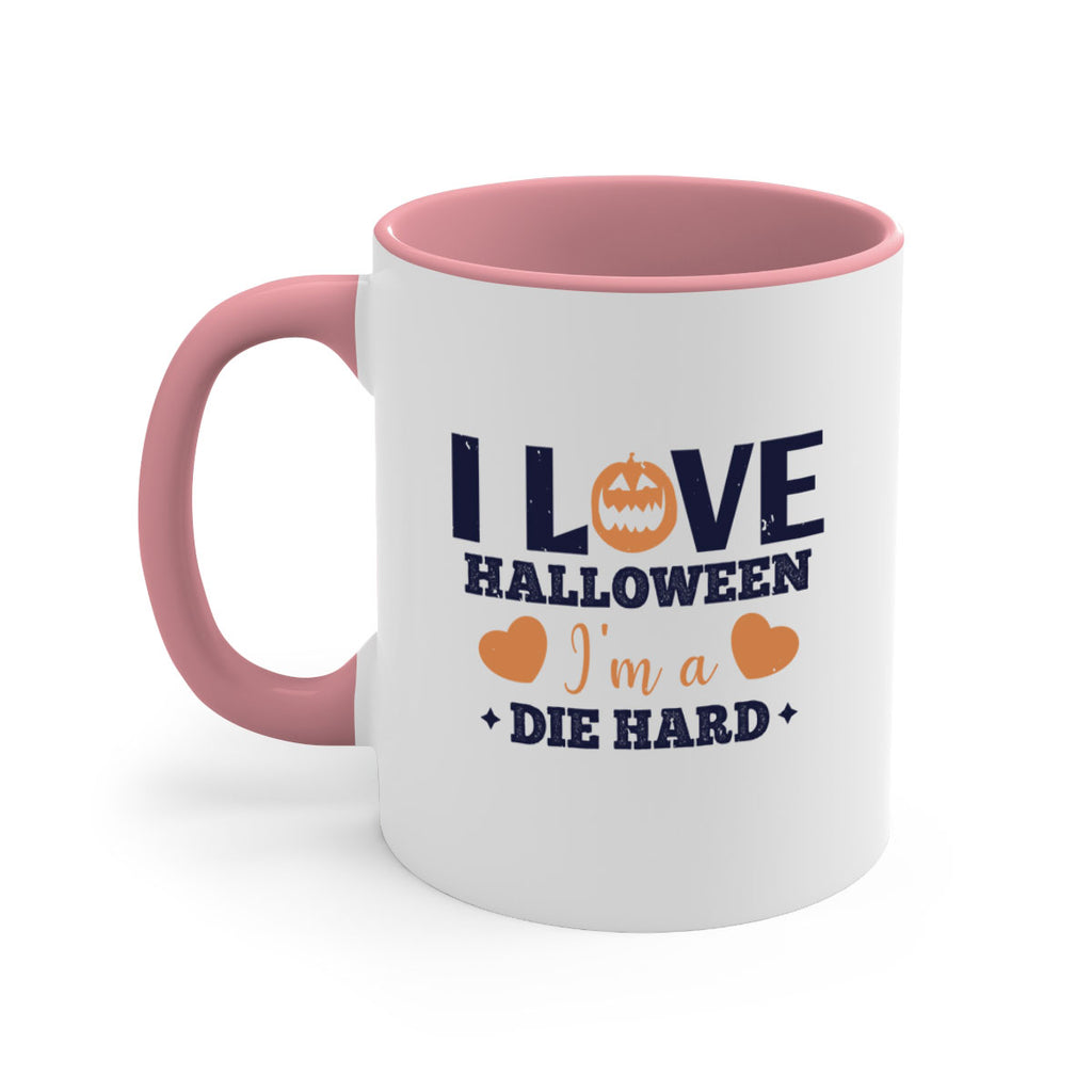 i love halloween im a die hard 150#- halloween-Mug / Coffee Cup