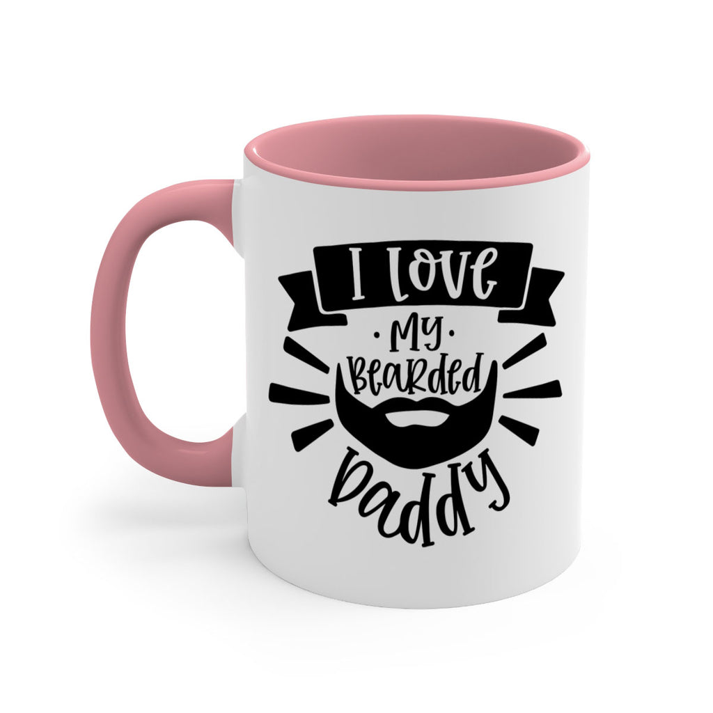 i love my bearded daddy 42#- fathers day-Mug / Coffee Cup