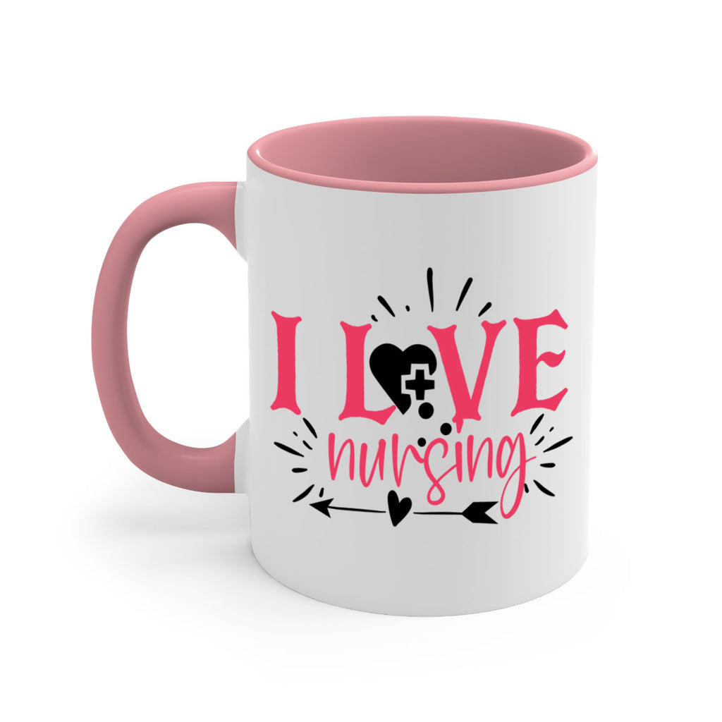 i love nursing Style 380#- nurse-Mug / Coffee Cup