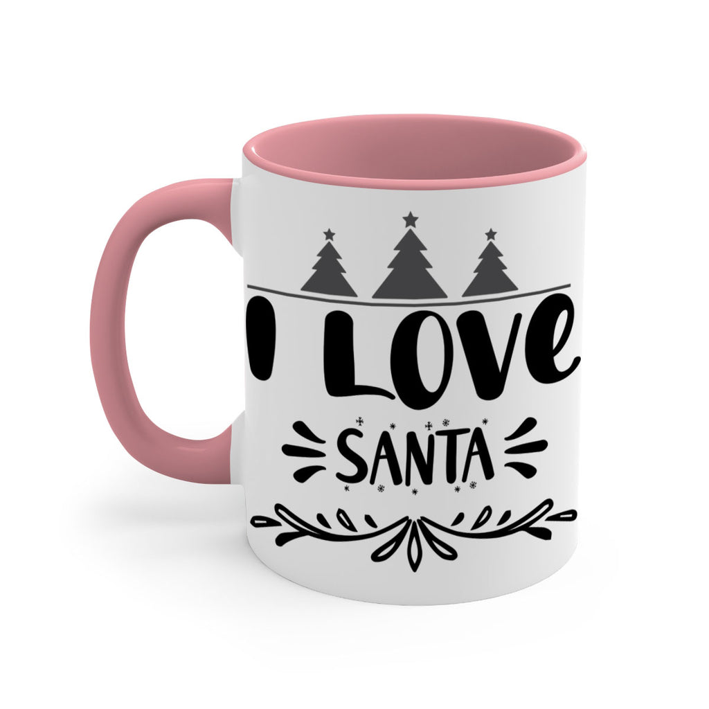 i love santa style 337#- christmas-Mug / Coffee Cup