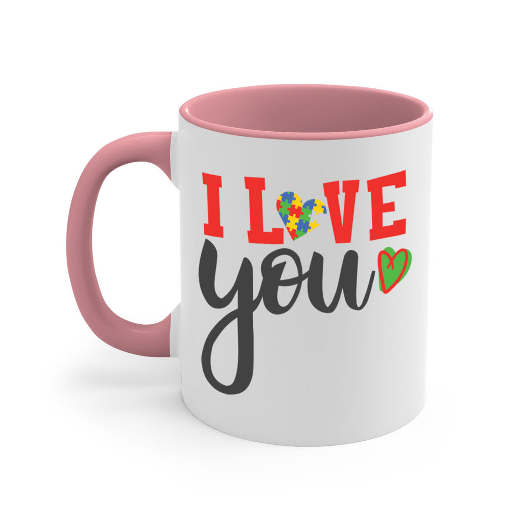 i love you Style 23#- autism-Mug / Coffee Cup