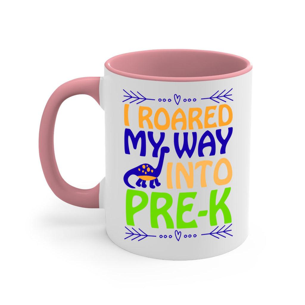 i roared my way into prek 20#- mardi gras-Mug / Coffee Cup
