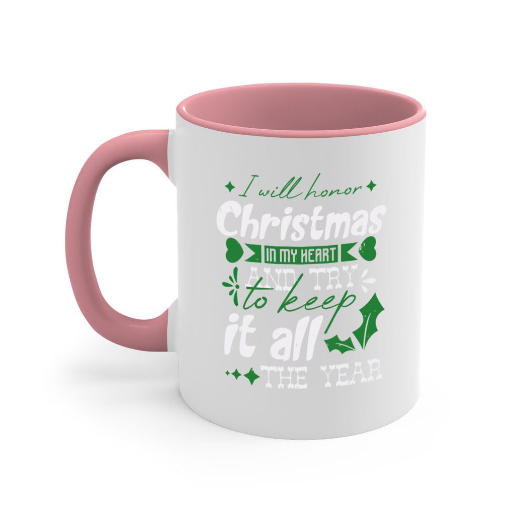 i will honor christmas in 400#- christmas-Mug / Coffee Cup