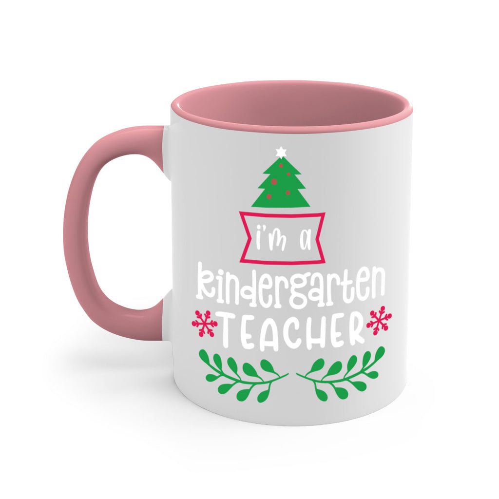 i'm a kindergarten teacher style 351#- christmas-Mug / Coffee Cup