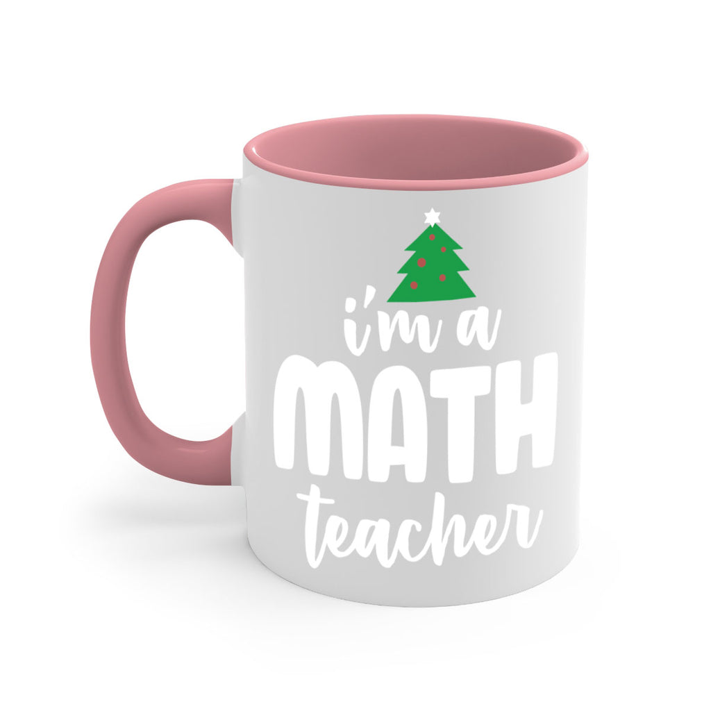 i'm a math teacher style 352#- christmas-Mug / Coffee Cup