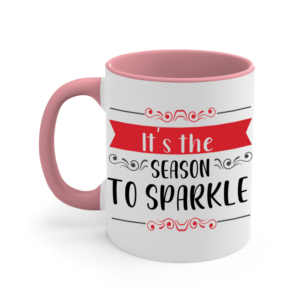 it s the season to sparkle style 371#- christmas-Mug / Coffee Cup