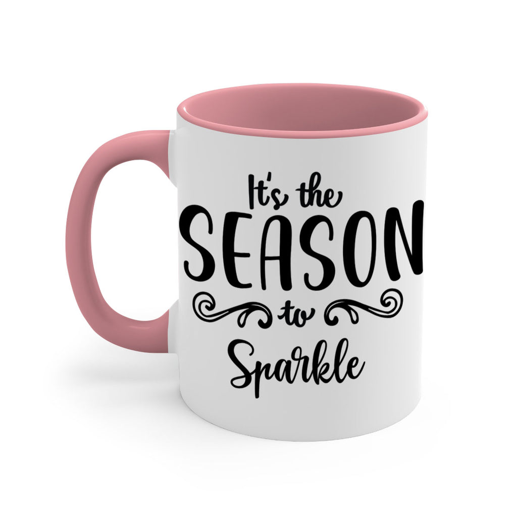 it s the season to sparkle style 372#- christmas-Mug / Coffee Cup