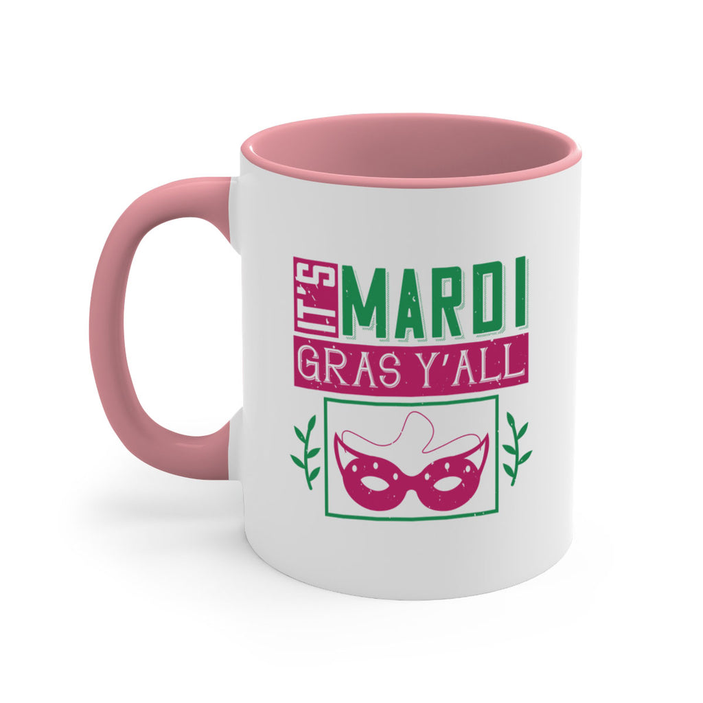 it’s mardi gras y’all 60#- mardi gras-Mug / Coffee Cup