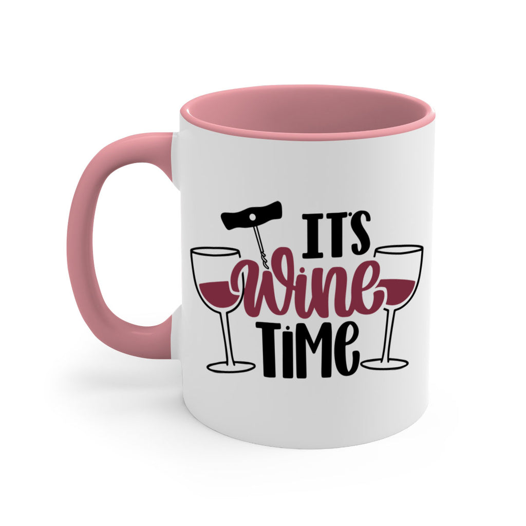 its wine time 46#- wine-Mug / Coffee Cup