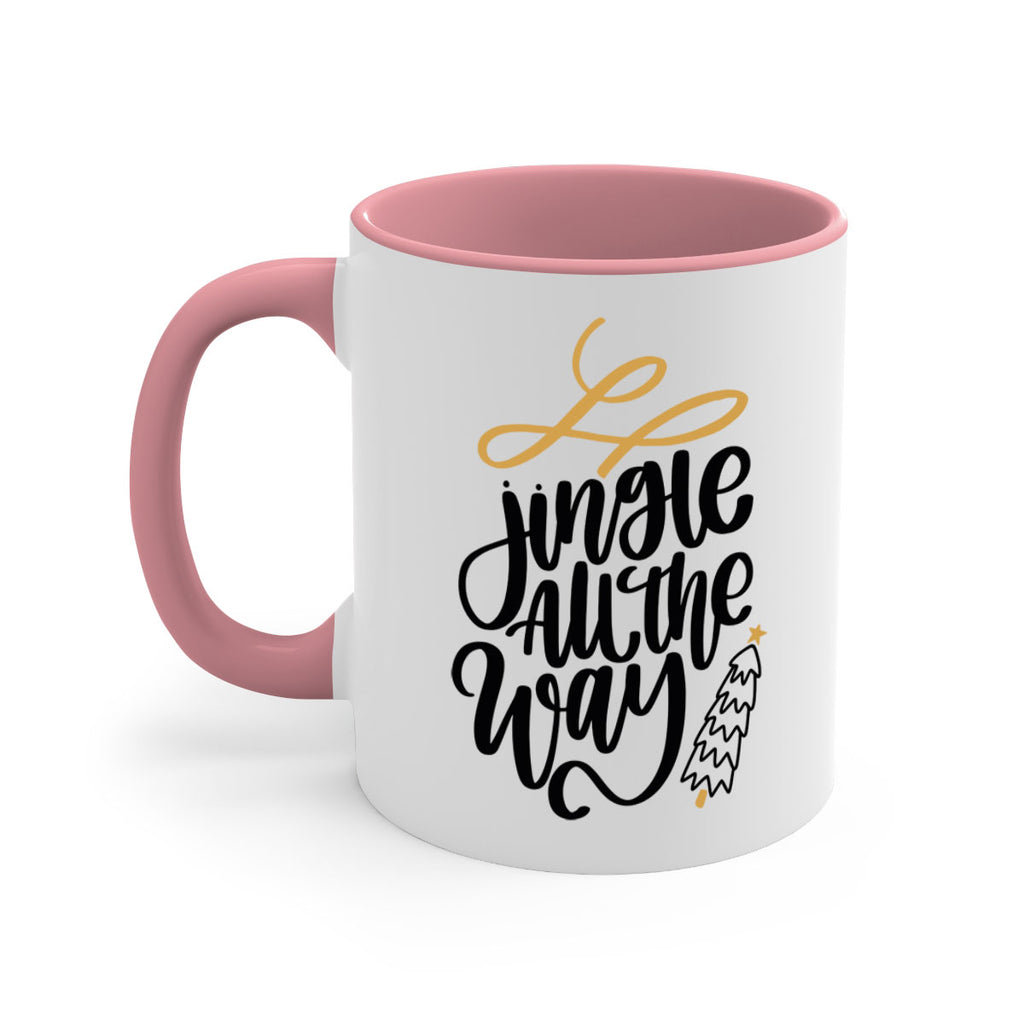 jingle all the way gold 114#- christmas-Mug / Coffee Cup