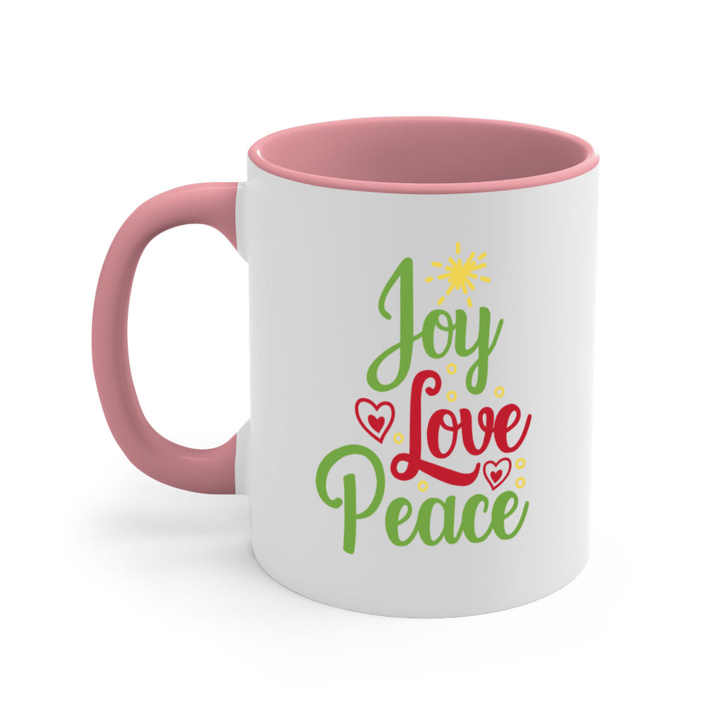 joy love peacee 243#- christmas-Mug / Coffee Cup