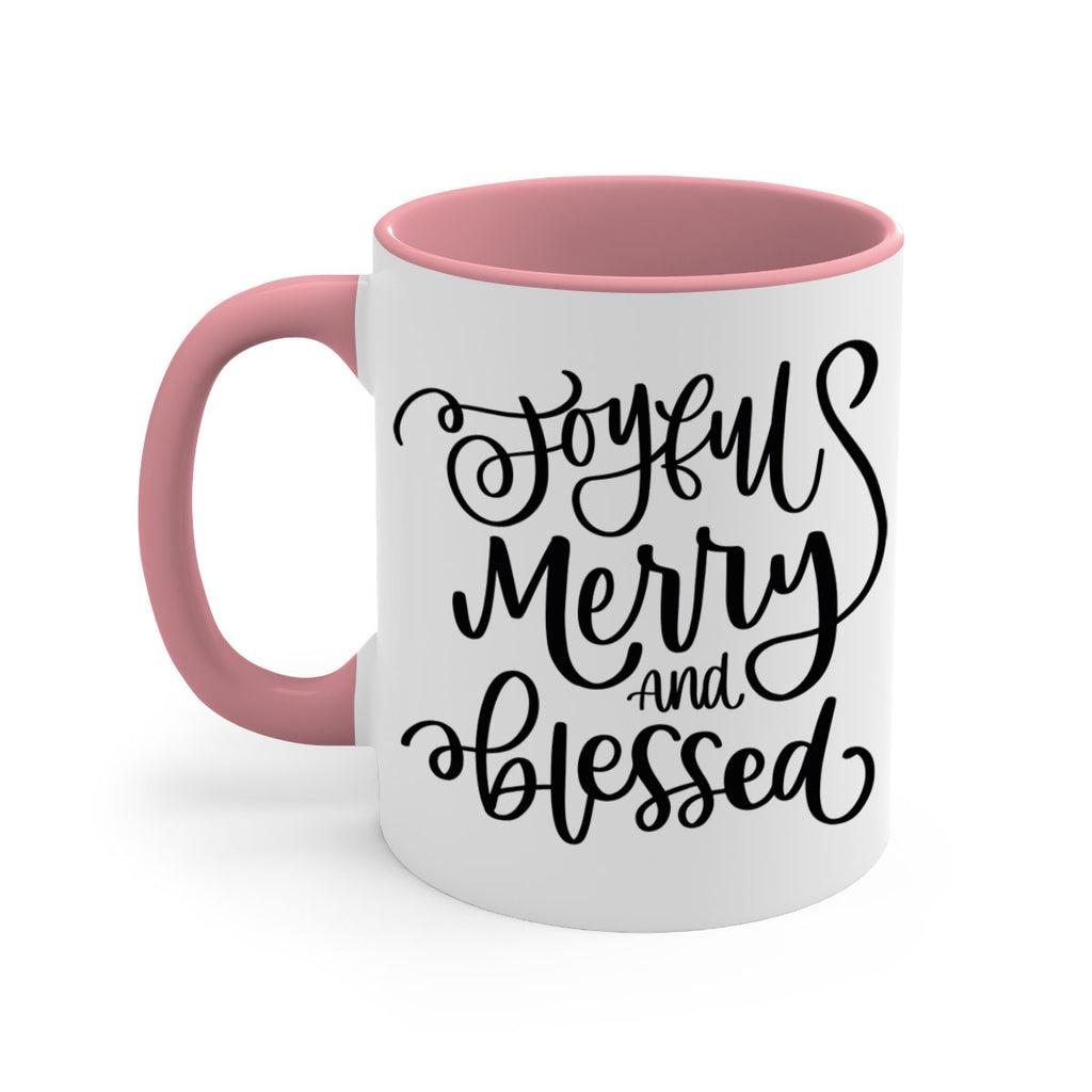 joyful merry and blessed 107#- christmas-Mug / Coffee Cup