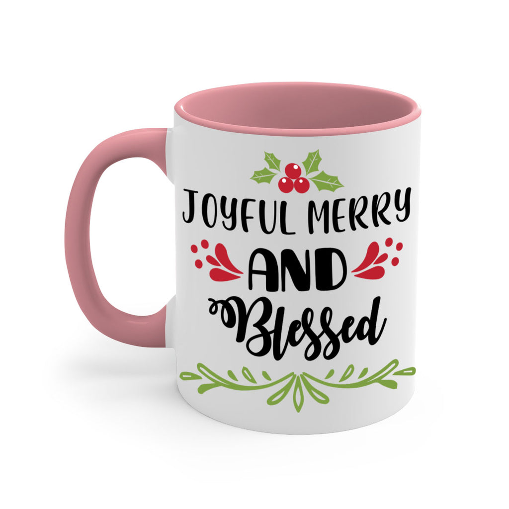 joyful merry and blessed style 419#- christmas-Mug / Coffee Cup