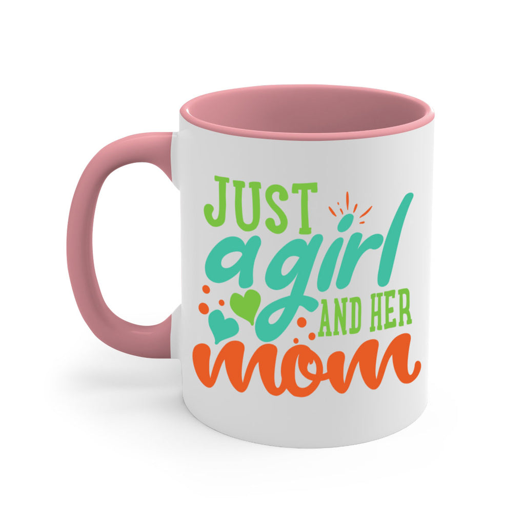 just a girl and her mom 393#- mom-Mug / Coffee Cup