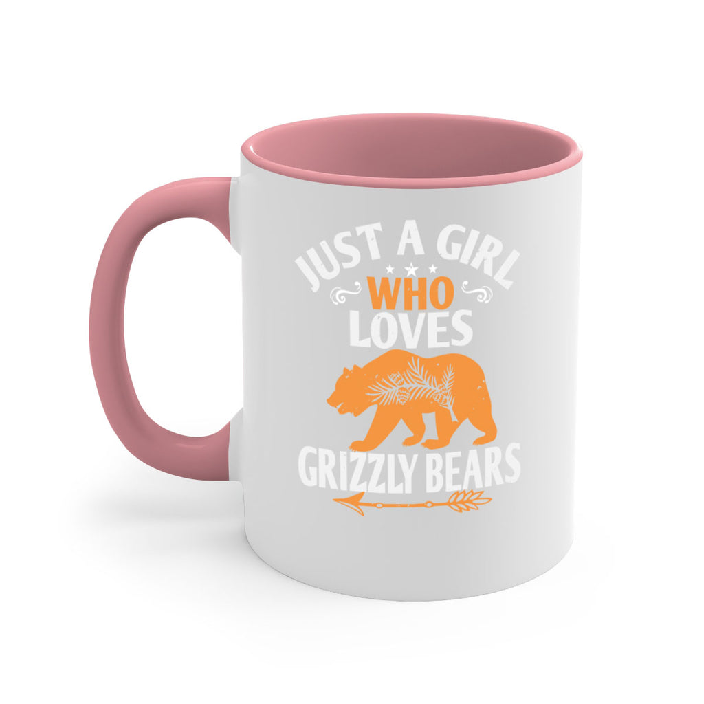 just a girl who loves Grizzly Bears 20#- bear-Mug / Coffee Cup