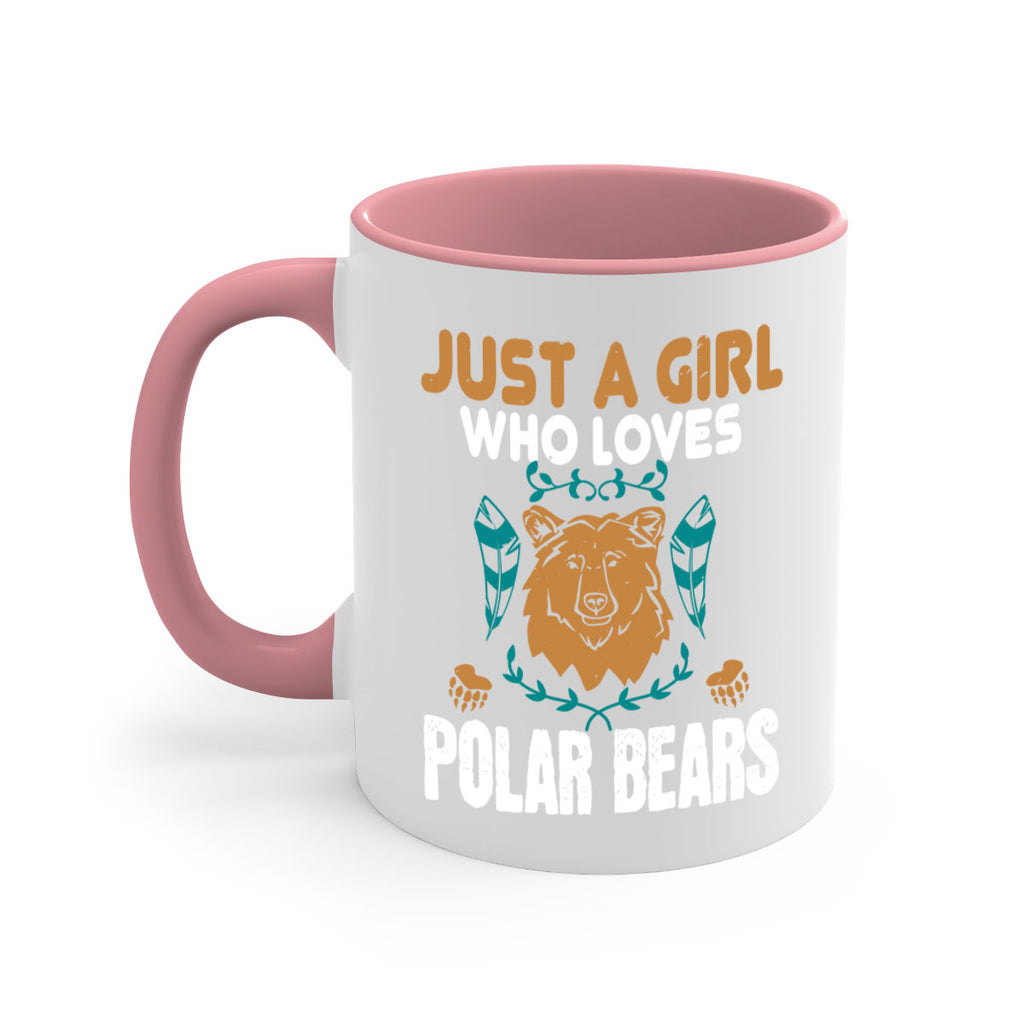 just a girl who loves polar bear 22#- bear-Mug / Coffee Cup