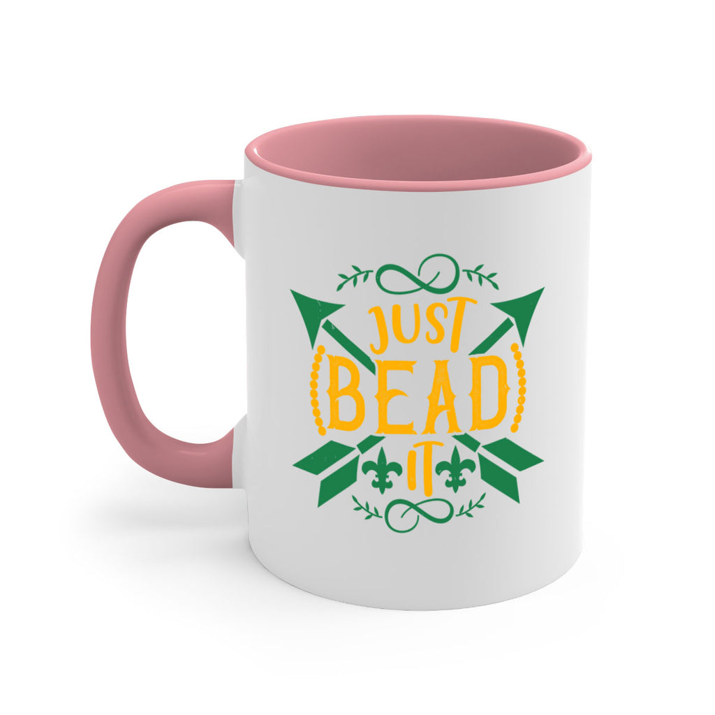 just bead it 56#- mardi gras-Mug / Coffee Cup