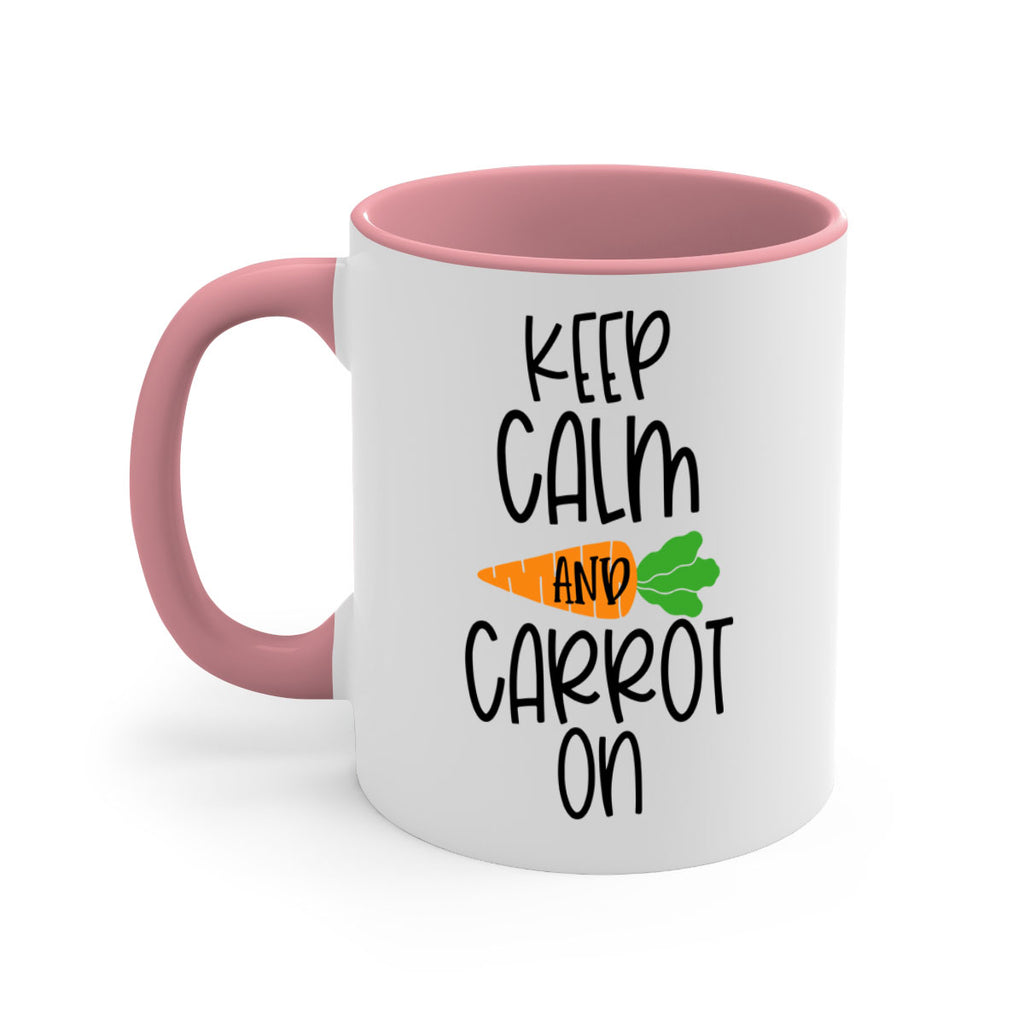 keep calm and carrot on 18#- easter-Mug / Coffee Cup