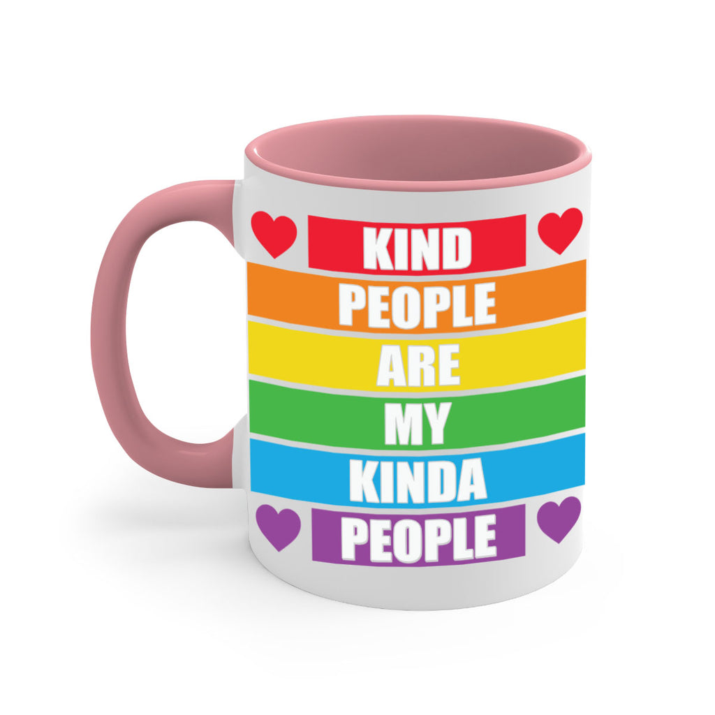 kind people are my kinda lgbt 111#- lgbt-Mug / Coffee Cup