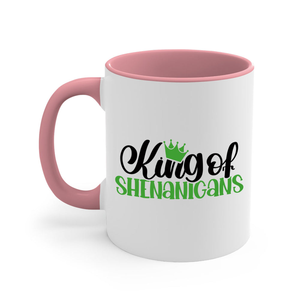 king Of Shenanigans Style 74#- St Patricks Day-Mug / Coffee Cup