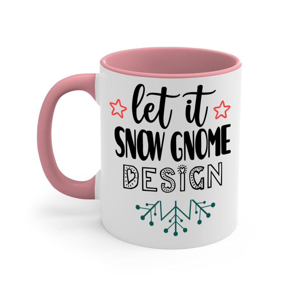 let it snow gnome design style 432#- christmas-Mug / Coffee Cup