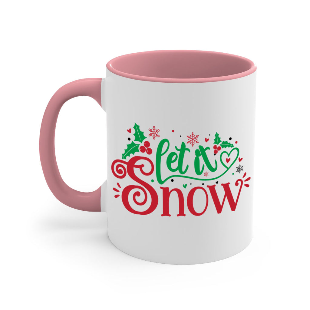 let it snow style 428#- christmas-Mug / Coffee Cup