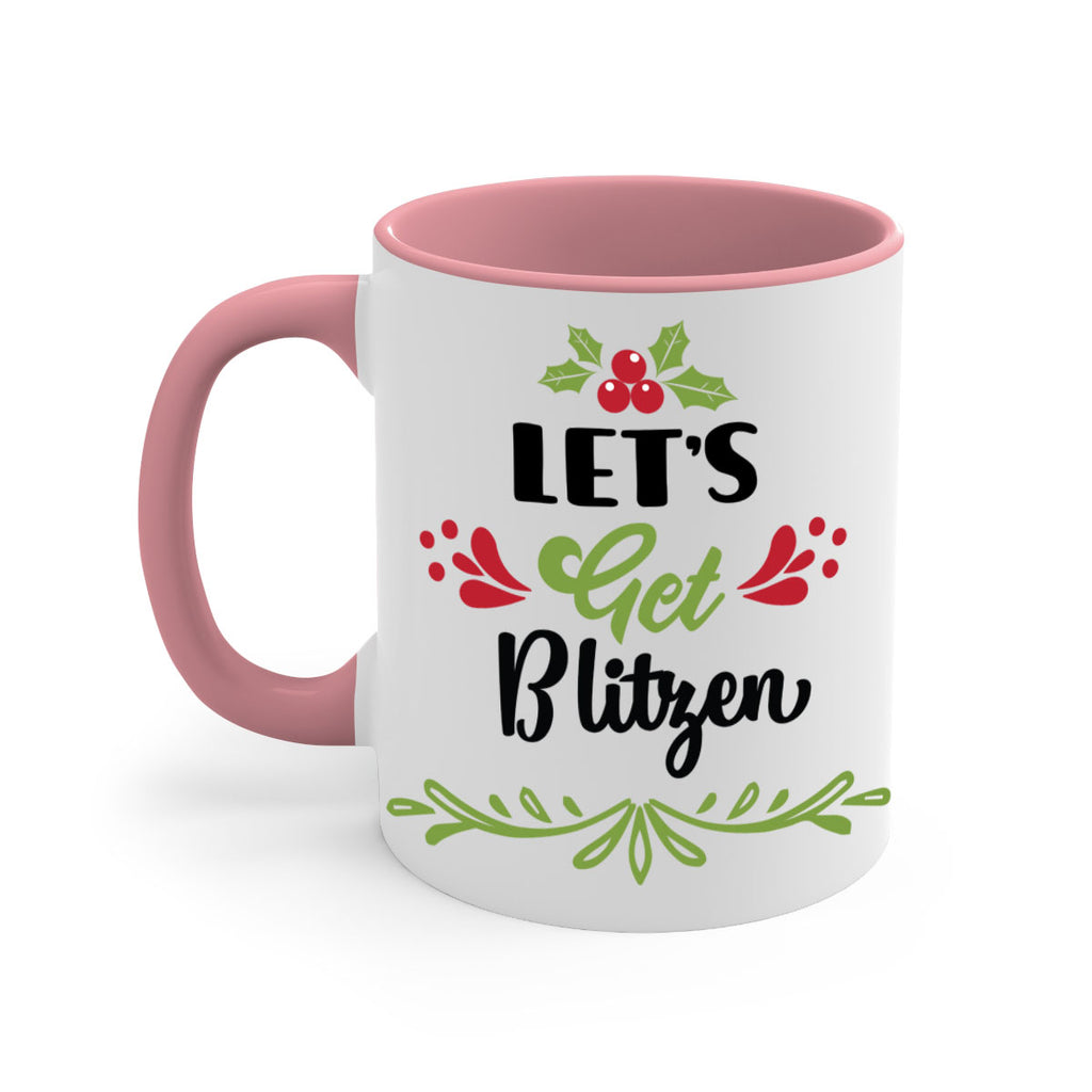 let s get blitzen style 437#- christmas-Mug / Coffee Cup