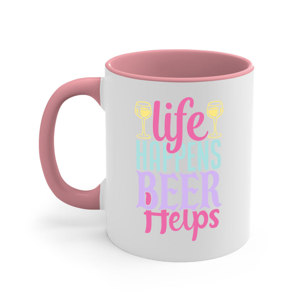 life happens beer helps 141#- beer-Mug / Coffee Cup