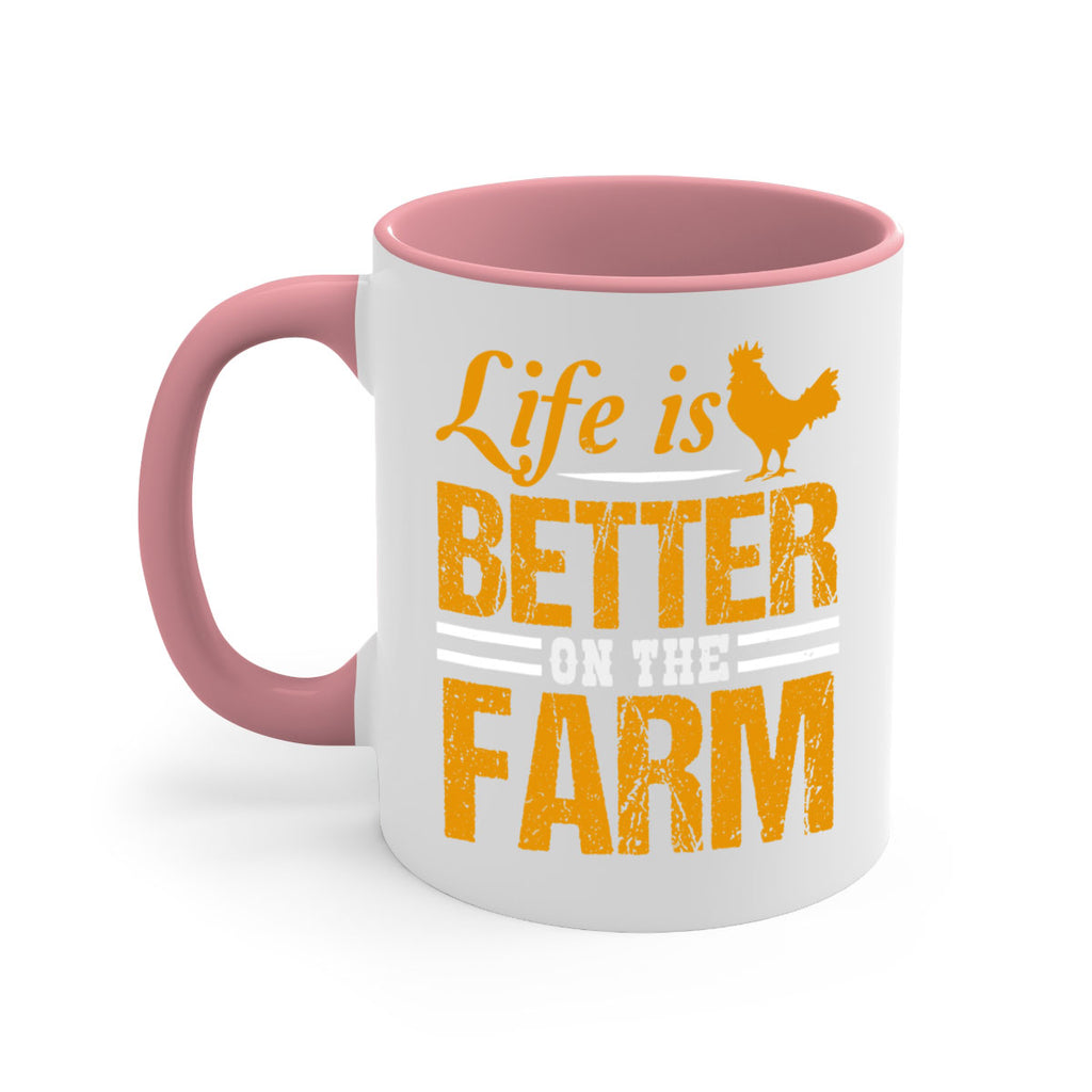 life is better on the farm 44#- Farm and garden-Mug / Coffee Cup