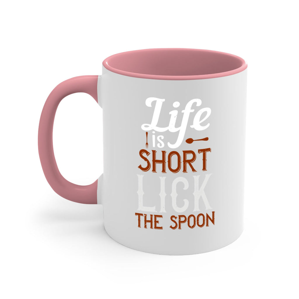 life is short lick the spoon 19#- cooking-Mug / Coffee Cup