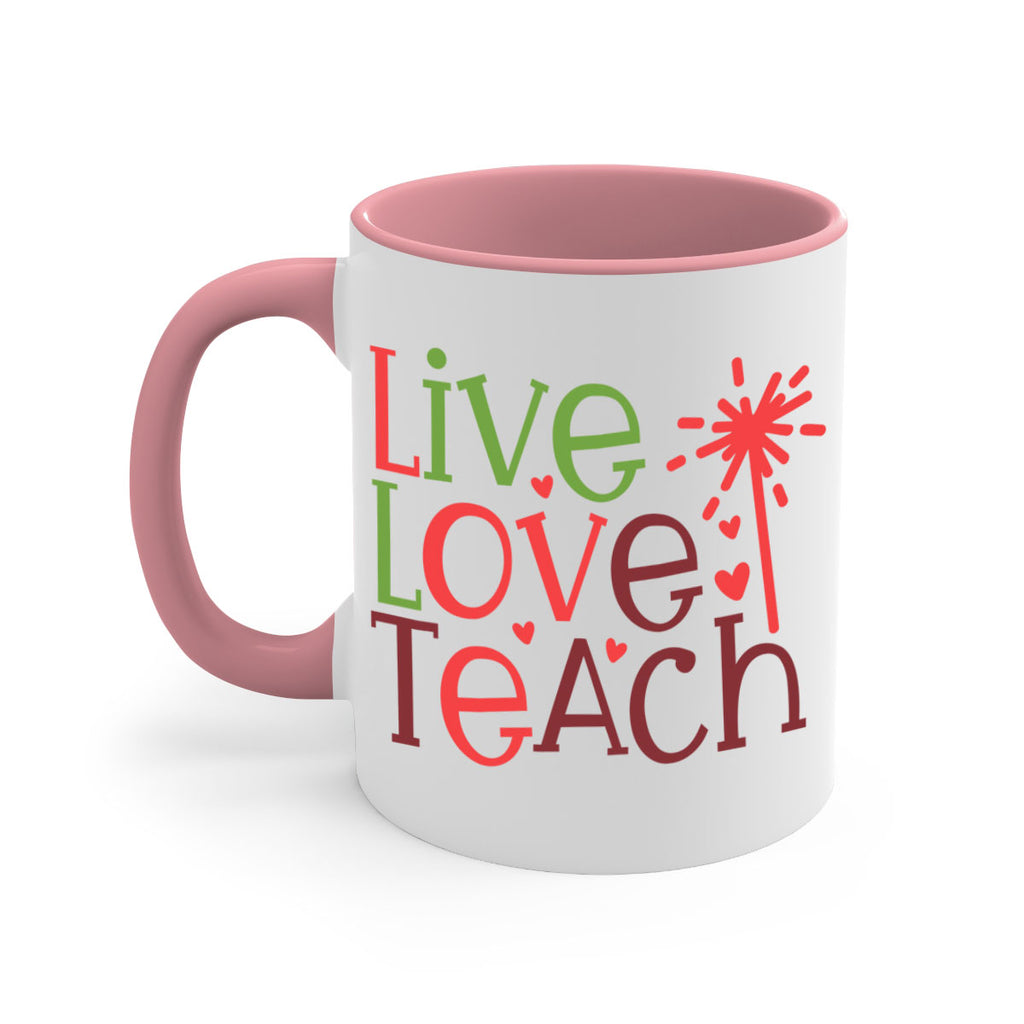 live love teach 230#- christmas-Mug / Coffee Cup