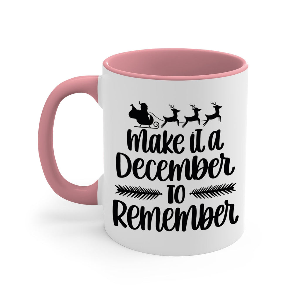 make it a december to remember 100#- christmas-Mug / Coffee Cup