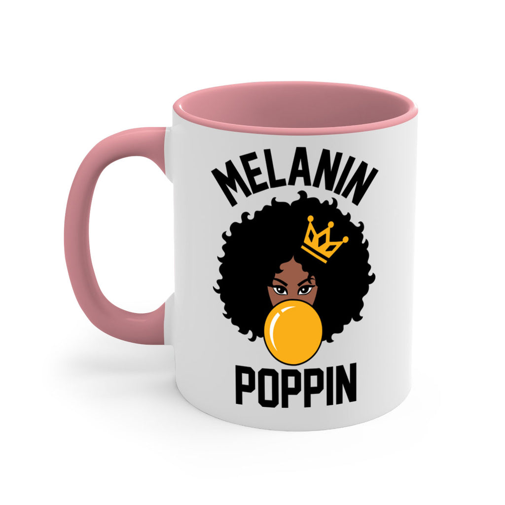 melanin poppin afro girl 25#- Black women - Girls-Mug / Coffee Cup