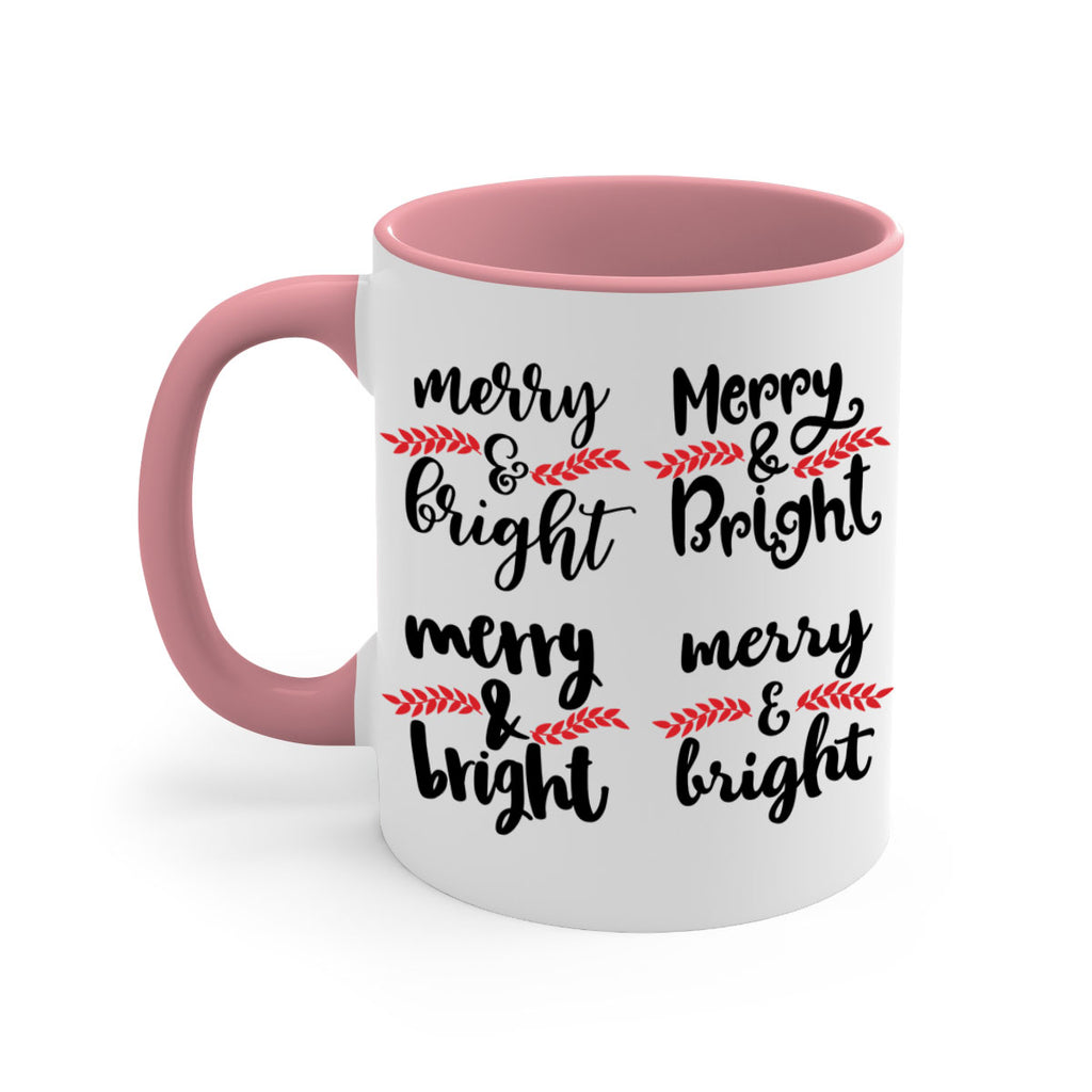 merry & bright style 465#- christmas-Mug / Coffee Cup